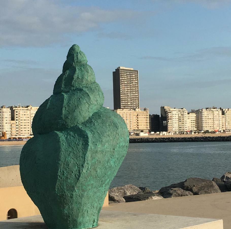 Sea And City View With Double Terrace Flat C Oostende 外观 照片